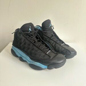 Nike Black and Blue Athletic Shoes